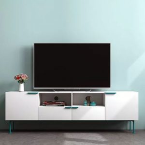 Kệ tivi gia đình gỗ công nghiệp chân sắt KTV-3266